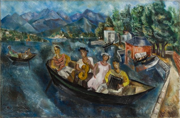 Valentine Prax, Przejażdżka łódką z muzykami │1925